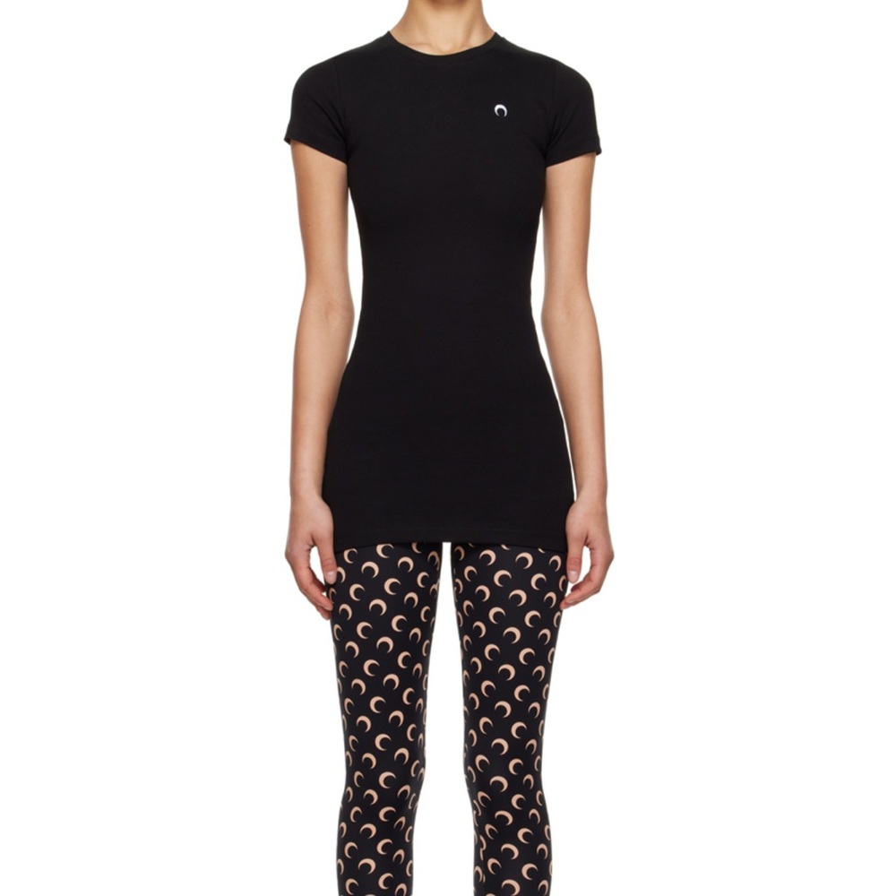 Marine Serre Black Minidress XS